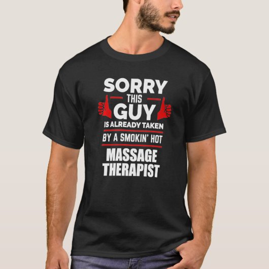 イケメンがセクシーなマッサージ師のヴァレンタインに連れ去られる Tシャツ (正面)