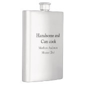 イケメンで料理もできる名前のマスターシェフ フラスク (右)