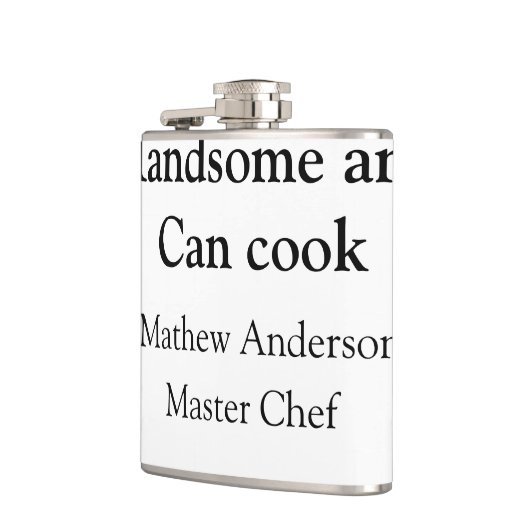 イケメンで料理もできる名前のマスターシェフ フラスク (左)