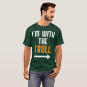 イケメン転がし コスチューム ハロウィン 夫婦 女子 Tシャツ (正面フル)