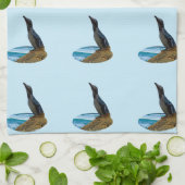 イケメン ペンギン キッチンタオル (折り畳み)