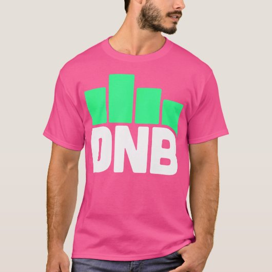 イコライザバードラムベースDnb Tシャツ (正面)