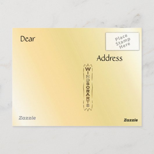 イコン出生 ポストカード (裏面)