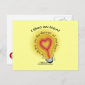 イゴッドアンアイディア電球 ポストカード (正面/裏面)