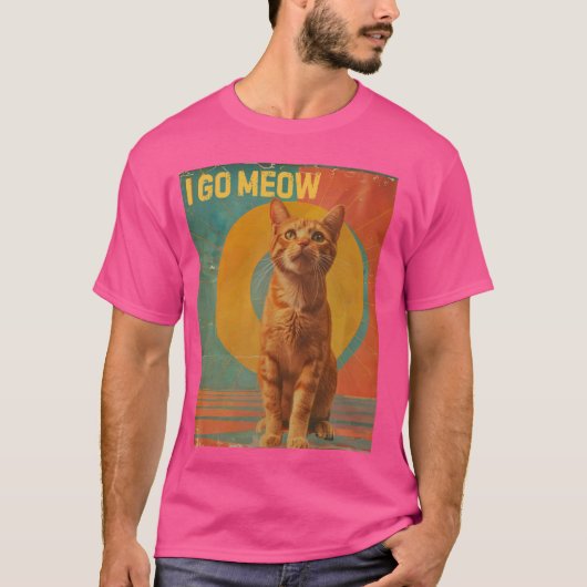 イゴーニャーおもしろいキャットミームデザイン Tシャツ (正面)