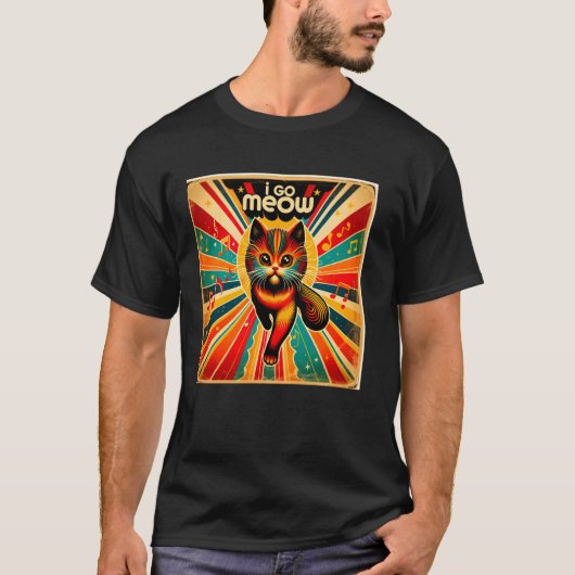 イゴーニャーおもしろいキャットミームデザイン Tシャツ (正面)