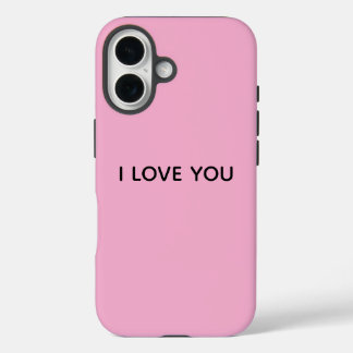 イゴール・アダモビッチ・アレクサンドロのI LOVE YOU フォンケース iPhone 16ケース