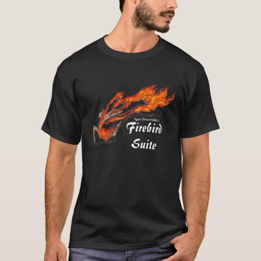 イゴールStravinsky Firebirdの続き Tシャツ (正面)