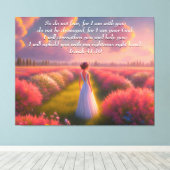 イサイカスタムヤの聖書の聖句 キャンバスプリント (インサイチュ (ウッドフロア))