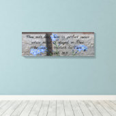 イサイ忘れヤ26-me-notsキャンバス キャンバスプリント (インサイチュ (ウッドフロア))