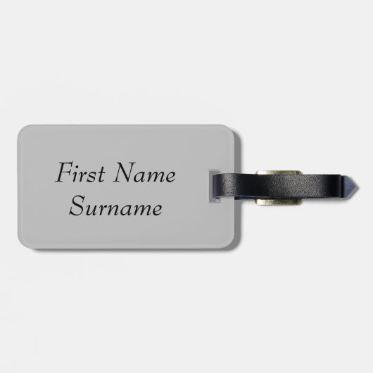 イサイ感動的ヤの荷物タグからの聖書の詩 ラゲッジタグ (裏面横)