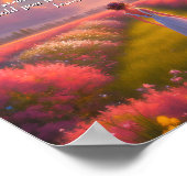 イサイ感動的ヤ聖書の聖句 ポスター (角)