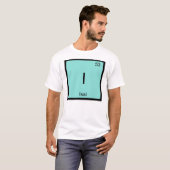 イサイ 元素記号 周期表 Tシャツ (正面フル)