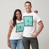 イサイ 元素記号 周期表 Tシャツ (ユニセックス)