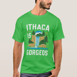 イサカはゴージズ Tシャツ