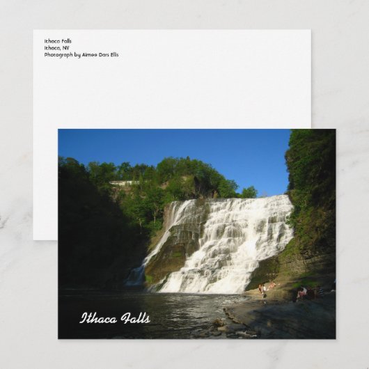 イサカ秋 ポストカード (正面/裏面)