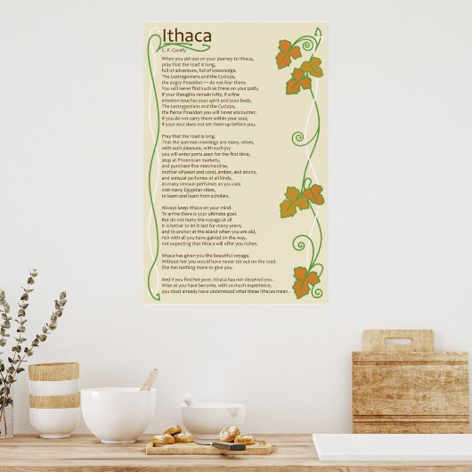 イサカ ポスター (キッチン)