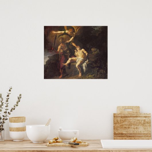 イサクの犠牲， 1616 ポスター (キッチン)