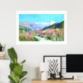 イサク・レビタン。"春絵画の" ポスター (ホームオフィス)