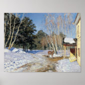 イサク・レビタン – 3月 ポスター (正面)