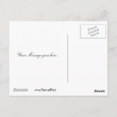 イサノツキ火山，ユニマク島 ポストカード (裏面)