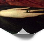 イサベラデエステポートレート ポスター (角)