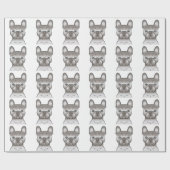 イサベラフランスのブルドッグ ラッピングペーパー (フラット)