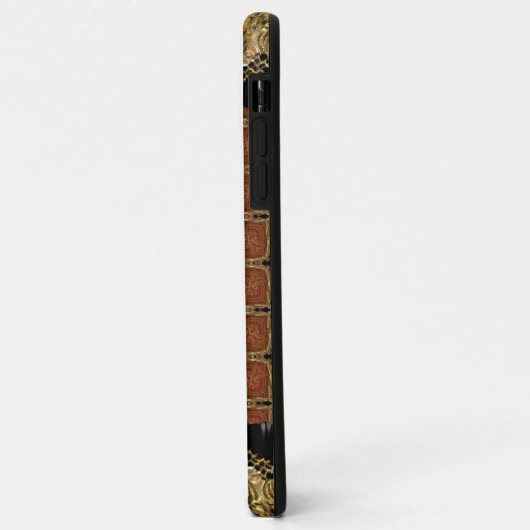 イサボーゴシックバロックスタイルビューティフルモノグラム Case-Mate iPhoneケース (裏面/左)