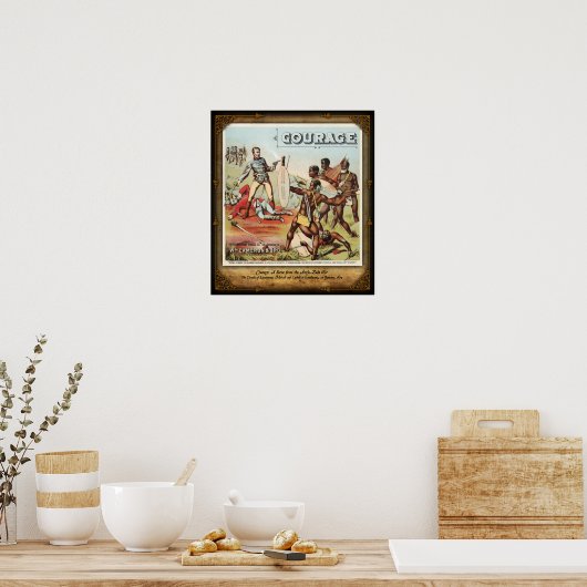 イサンドロワナでのメルビルとコギルの死 ポスター (キッチン)