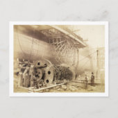 イサンバードキングダムブルネル(1806年~59年)は「グレア」の横にある ポストカード (正面)