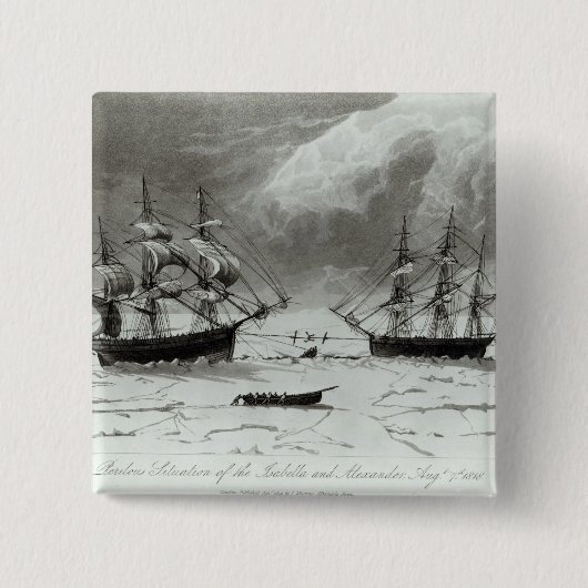 イザベラの危い状態 缶バッジ (正面)