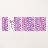 イザベラの名前はピンクパープルヨガマットを意味する ヨガマット (正面(横))