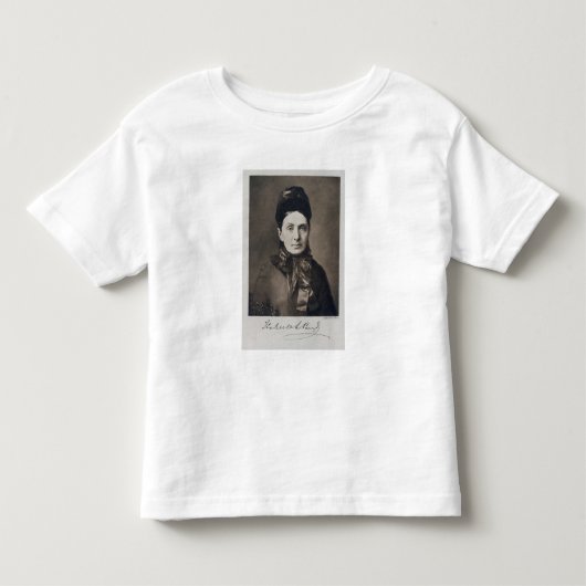 イザベラの鳥の司教のポートレート トドラーTシャツ (正面)