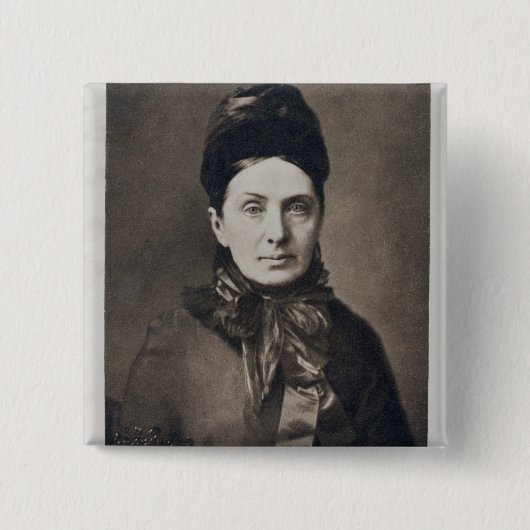 イザベラの鳥の司教のポートレート 缶バッジ (正面)