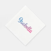 イザベラスタイリッシュカルシブ スタンダードランチョンナプキン (角)