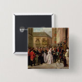 イザベラスペインおよび彼女の夫のII 缶バッジ (正面&裏面)