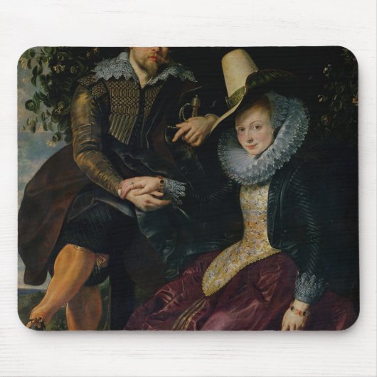 イザベラブラントとの自画像 マウスパッド (正面)