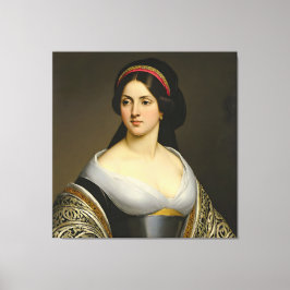イザベラマリルーソーファインアートウーマンズポートレート キャンバスプリント