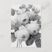 イザベラヴィンテージバラ結婚ズゲスト詳細カード エンクロージャーカード (裏面)