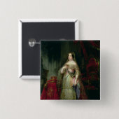 イザベラ女王スペインのII 缶バッジ (正面&裏面)