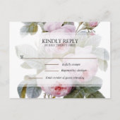 イザベラ2世 フレンチ ヴィンテージ ローズ RSVP ポストカード (正面)