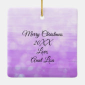 イザベラ – ザネームイザベラお洒落スケッチ セラミックオーナメント (裏面)