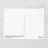 イザベラ・フォン・トラウフェンキルヘン・エゲンベルク ポストカード (裏面)