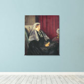 イザベラ・ホイグ， 1872 キャンバスプリント (インサイチュ (ウッドフロア))