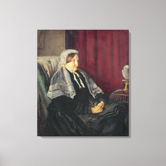 イザベラ・ホイグ， 1872 キャンバスプリント (正面)