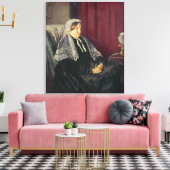 イザベラ・ホイグ， 1872 キャンバスプリント (インサイチュ (リビング))