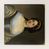 イザベラ・マリー・ルソー 女性の肖像画 ジグソーパズル (横)