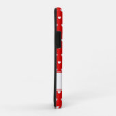 イザベラ – 名前テンプレート、フラッシュ赤と白 Case-Mate iPhoneケース (裏面/右)