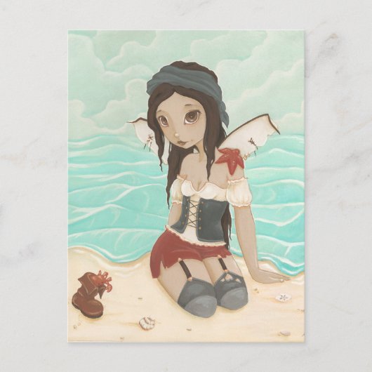 イザベラ - 海賊人魚のポストカード ポストカード (正面)