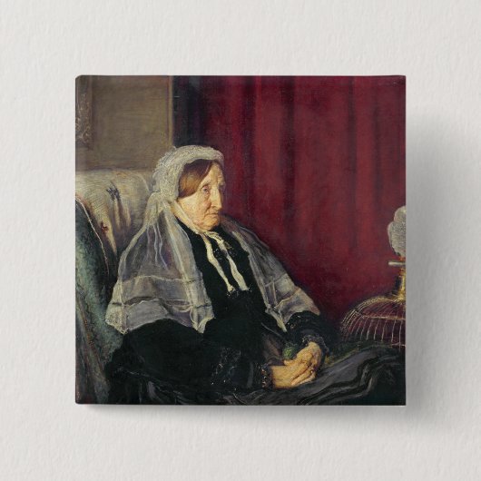 イザベラHeugh 1872年 缶バッジ (正面)